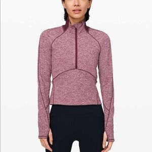 Maroon Lululemon quarterzip